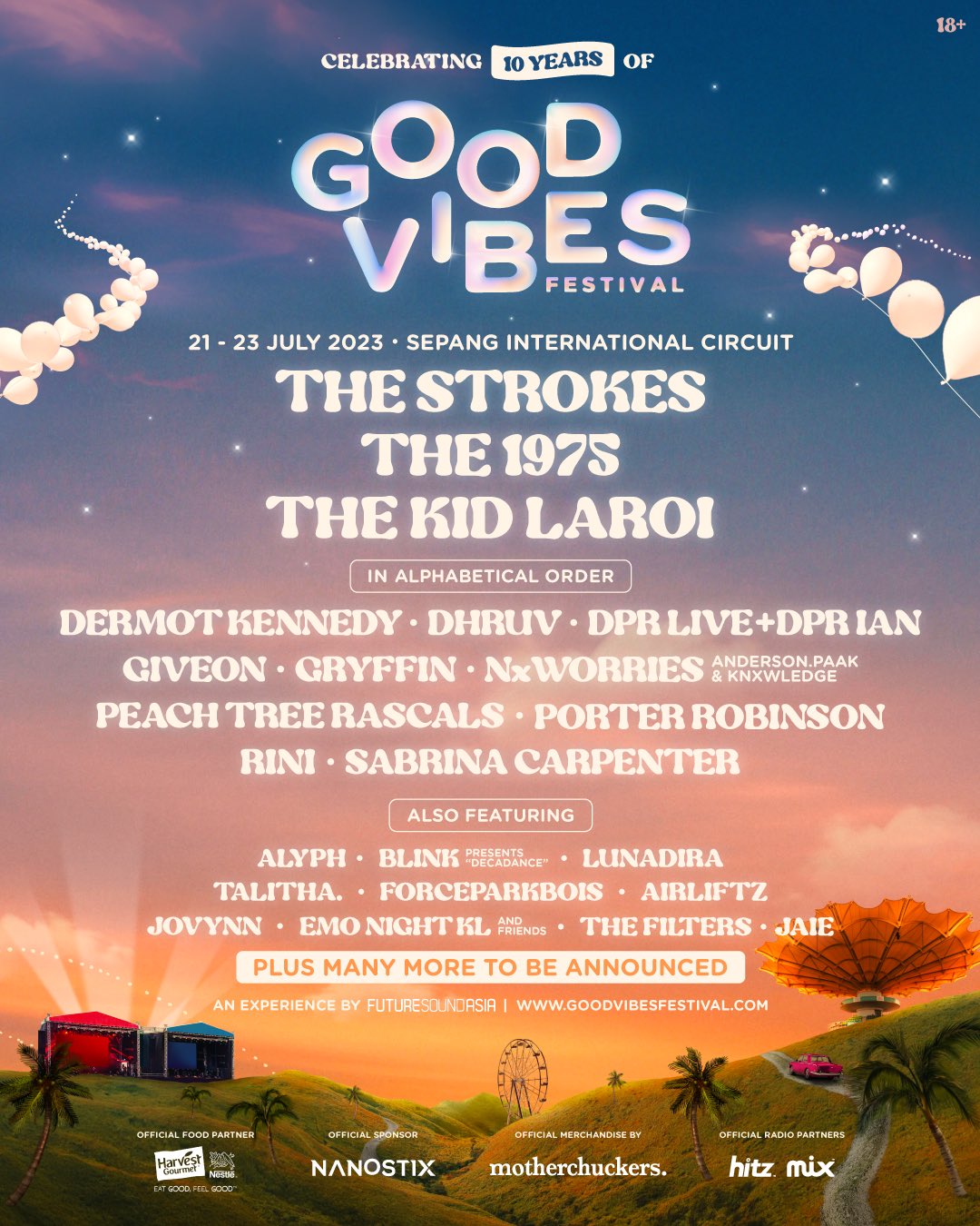 Good Vibes Festival 2023 - in Kuala Lumpur (Tickets)
