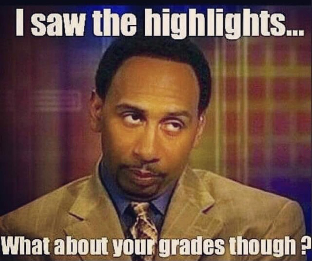 🤔🤔🤔 #GradesMatter