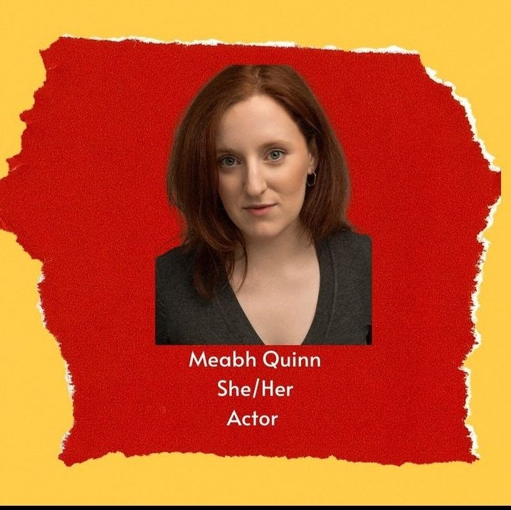 Hiicker's tweet photo. Last night we finished our show Ba Dum Tsh, and i want to thank everyone involved. 

First up @MeabhQuinn . A wonderfully open and playful performer who made Tracy leap off the page. The humour and heart of the play lay in her performance, and im so grateful for her work. https://t.co/Bs9OSe5qYb