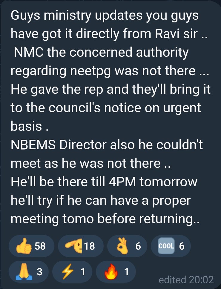 cbpesss's tweet photo. @drnavneetsindhu @SobrietyAwasthi So Ravi sir met an OA or peon and delivered the representation(no offence to sir) But how is this going to impact 😂 people are reacting 👍🔥 for this msg thats because you cant even express your opinions there. whatelse can you expect from a grp thats closed 95% of the time https://t.co/1uRKkPkHim
