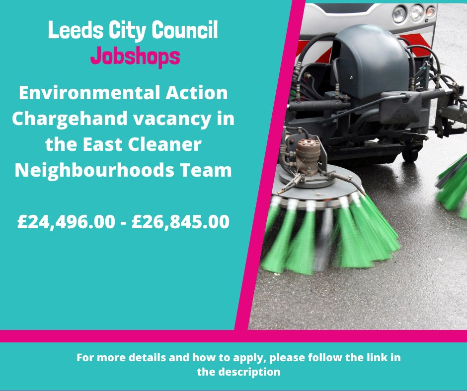 The Cleaner Neighbourhoods Team currently deliver street cleansing across the city. We currently have around 320 staff working across Leeds picking up litter, emptying litter bins, removing fly tipped waste and using street cleansing vehicles.