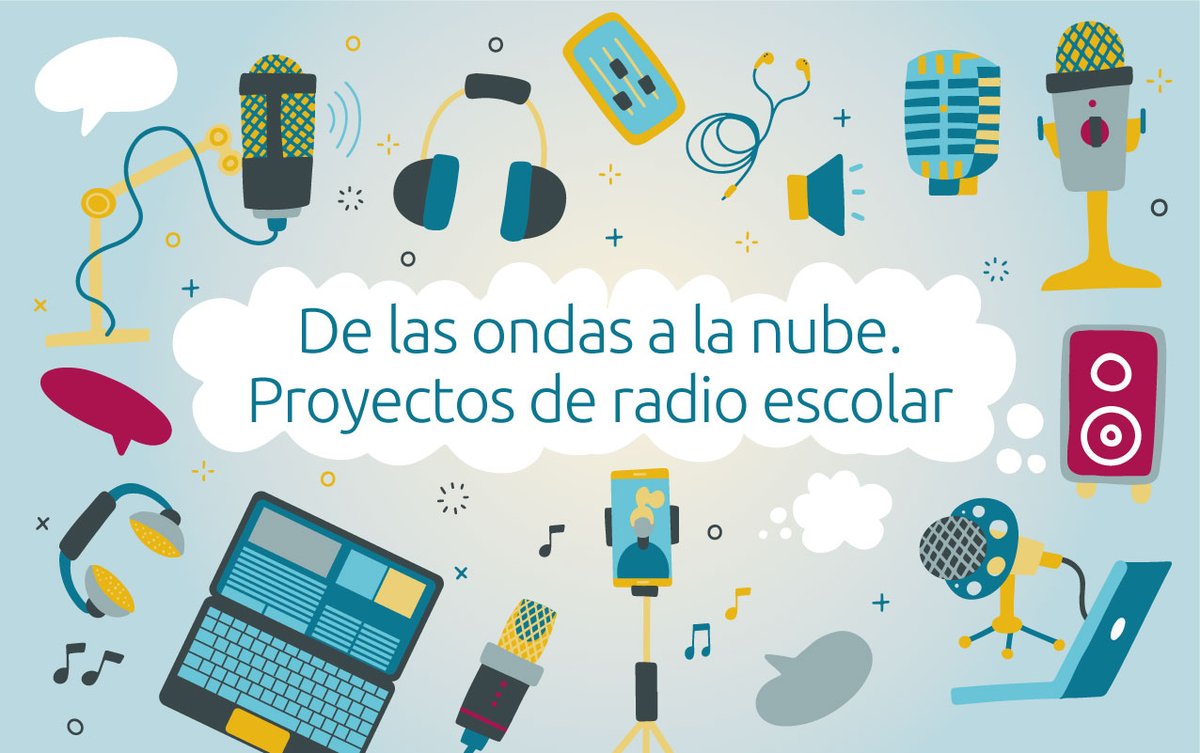 educaINTEF's tweet photo. 📻¿Cómo poner en marcha un proyecto de #radioescolar? ¿Qué necesitamos? ¿Por dónde empezar?

➡️Encuentra ideas en este artículo de nuestro blog, en el que presentamos:

💡#ExperienciasInspiradoras
🏦Encuentros
🗒️Guías
🏆Premios
💻Herramientas digitales

🔗https://t.co/2wTeqGLXYj https://t.co/dPY6FiCFMl