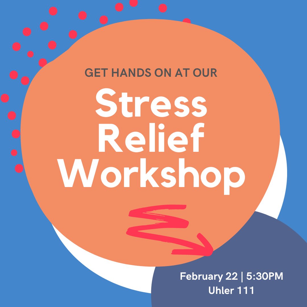 For this week’s Psychology club meeting (2/22), we will be hosting a Stress Relief Workshop. We’ll make our own stress balls, and play with fidget toys. Feel free to bring a friend so that they can relax too. We hope to see you there!