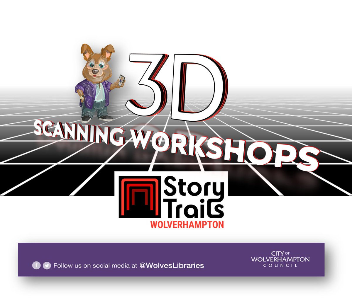 Create a 'big me, little me' to take home using #StoryTrails technology with our 3D Scanning Workshops!

Spaces are limited - please contact branch libraries to book!

Suitable for ages 6+