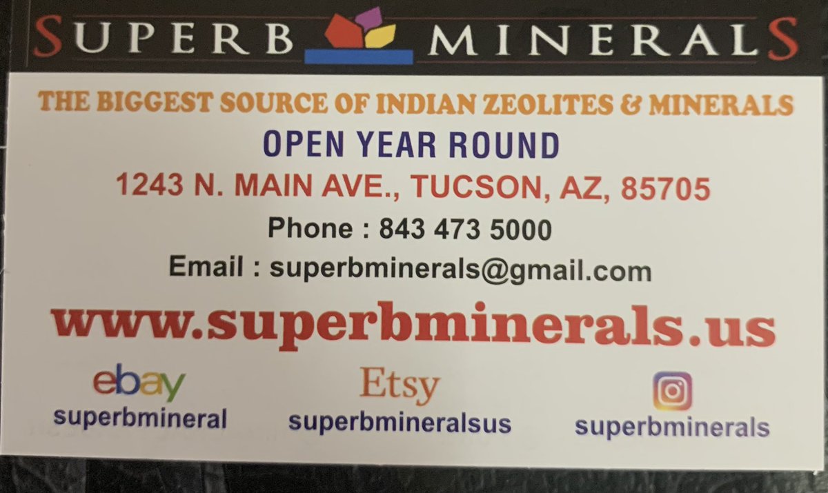Kiran78092618's tweet photo. Incredible India ๐ฎ๐ณ Superb Minerals India U.S. @MineralsSuperb @Gargoti @StudioMineralia @GeologyTime #Arizona #Tucson #Colorado #Denvar #California #La #Nevada #Lasvegas #Texas #Dallas #Huston #Florida #Miami #SanFrancisco #New York #Usa #Uk #Europe #Germany #France #Paris # https://t.co/SMiq0ROab9