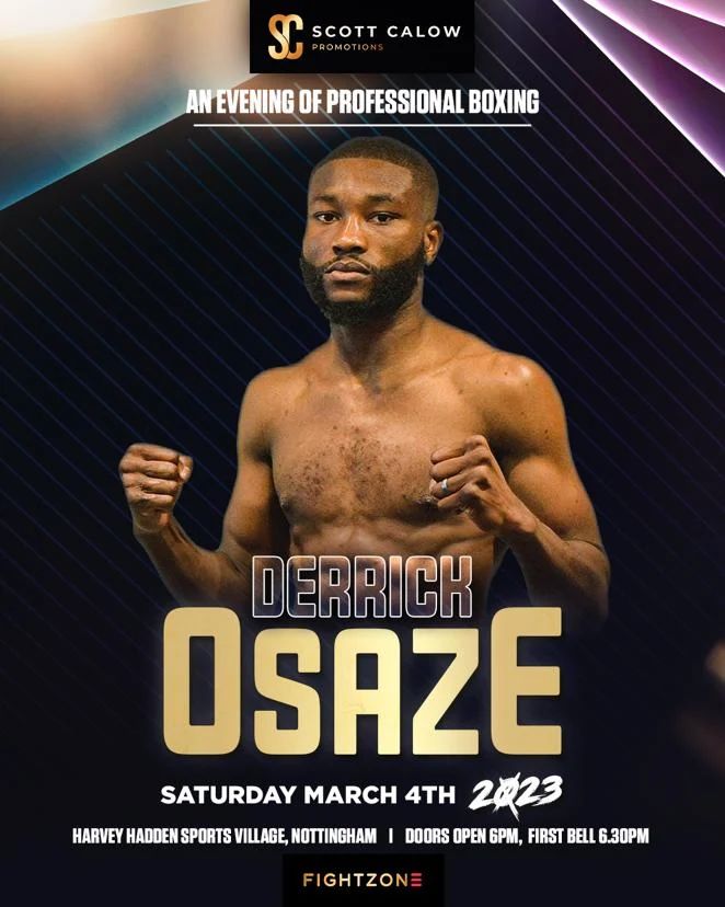 DelBoyOsaze's tweet photo. ‼️11 DAYS TO GO‼️
📆 Sat 4th March 2023
🏟Harvey Hadden, Nottingham
🎫 £45 Standard / £65 Ringside
Tickets are still AVAILABLE so contact me ASAP to secure yours👌🏾
God Bless you all for your support👊🏾❤🙏🏾
#AllGloryToGod
#ThePunchingPreacher
#TeamDelBoy
#DBO #DCT https://t.co/IRyzCEE0dK