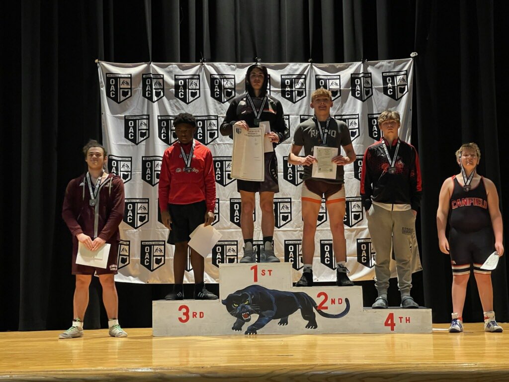 Colt_Athletics's tweet photo. The MS Wrestling team competed yesterday at the OAC Junior High District Tournament. The following wrestlers qualified for the OAC Junior High State Tournament: Josh Blasenhauer 6th Place, Charles Steele 5th Place &amp; Kolten Snyder 2nd Place. #GoColts https://t.co/HklWSxkDQs