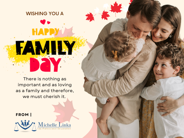 Wishing you a Happy Family Day! There is nothing as important and as loving as a family and therefore, we must cherish it. ✨