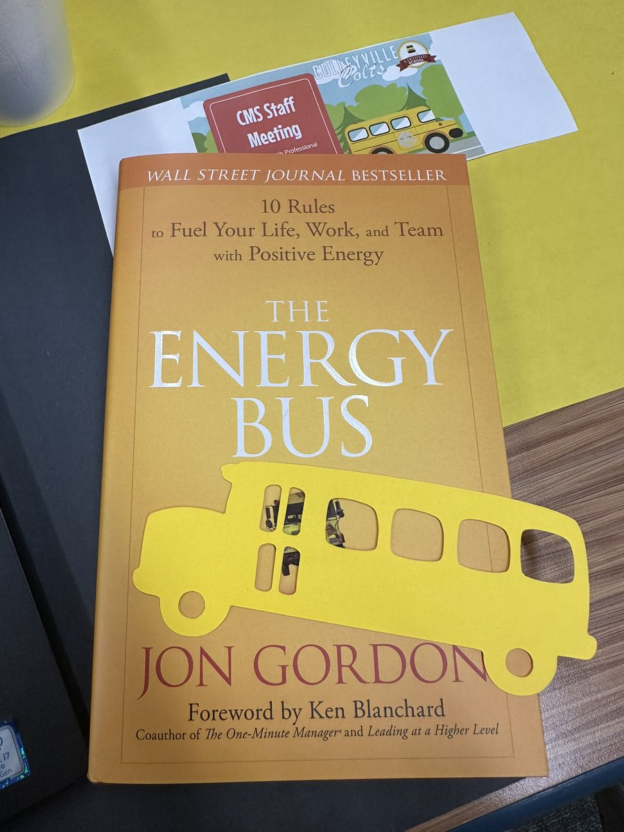 fitzteaches's tweet photo. Ready to roll on PD day! 💛💙 @JonGordon11 @JimVanAllan @EnergyBusSchool @CmsColts #coltpride #positivemindset https://t.co/QhPQ7VnvRD