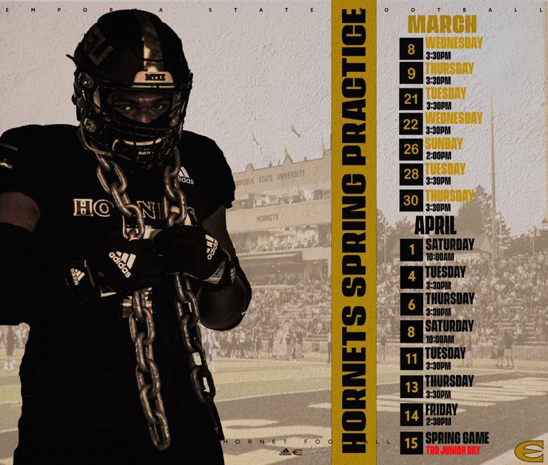 ESU Hornet Football tweet media