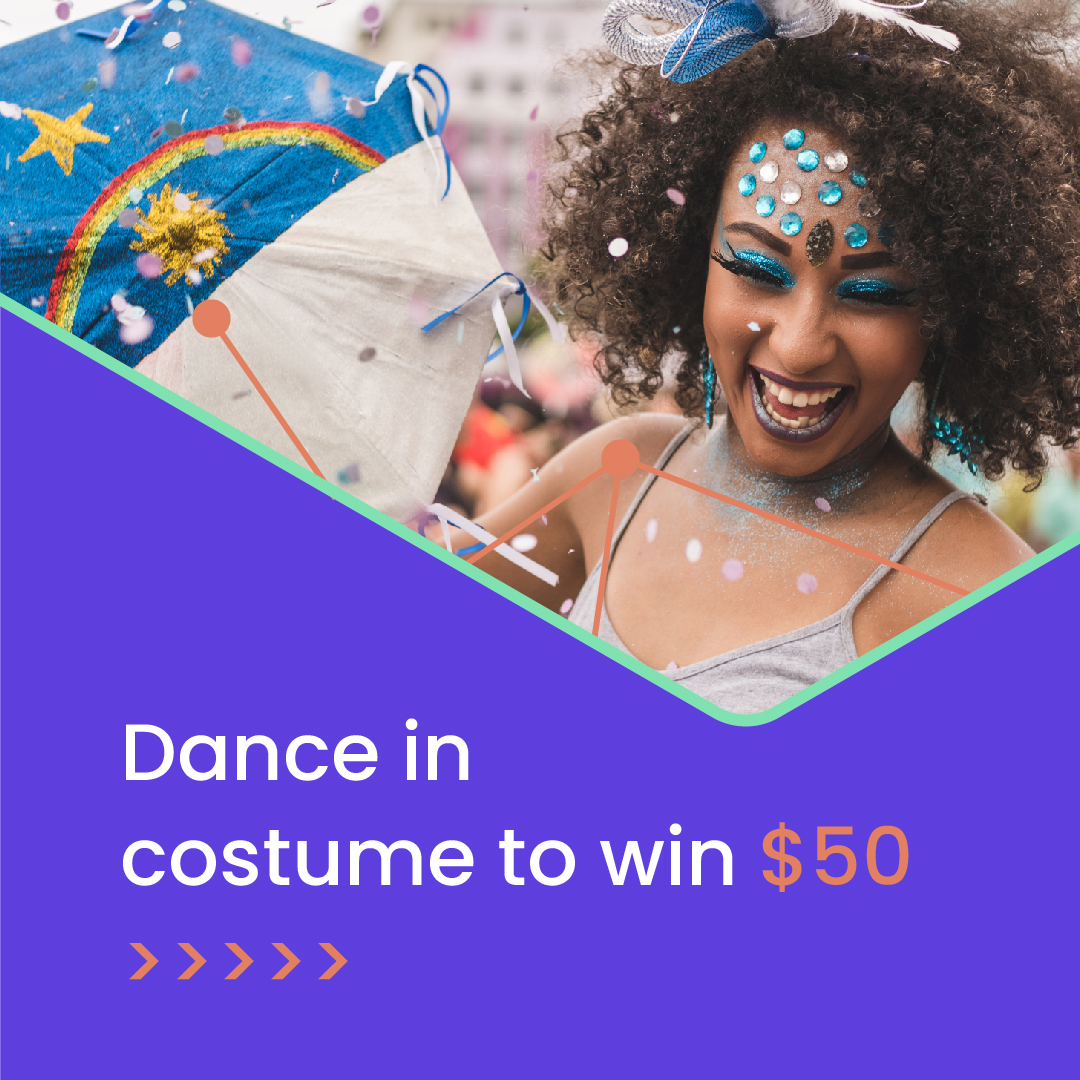 dotmoovs's tweet photo. #Carnaval tournament EXTRA PRIZE 👺

Dance the “Faz o G” routine wearing your favourite costume and the best video wins $50! 🤑

 What are you waiting for? #getmoovin

#GDance #Carnaval2023 #FazoG https://t.co/ALhbt6a44q
