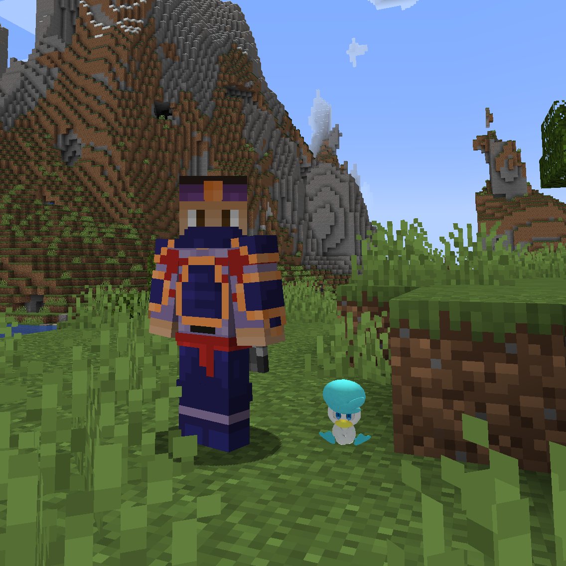 iPokeNinja's tweet image. he sits