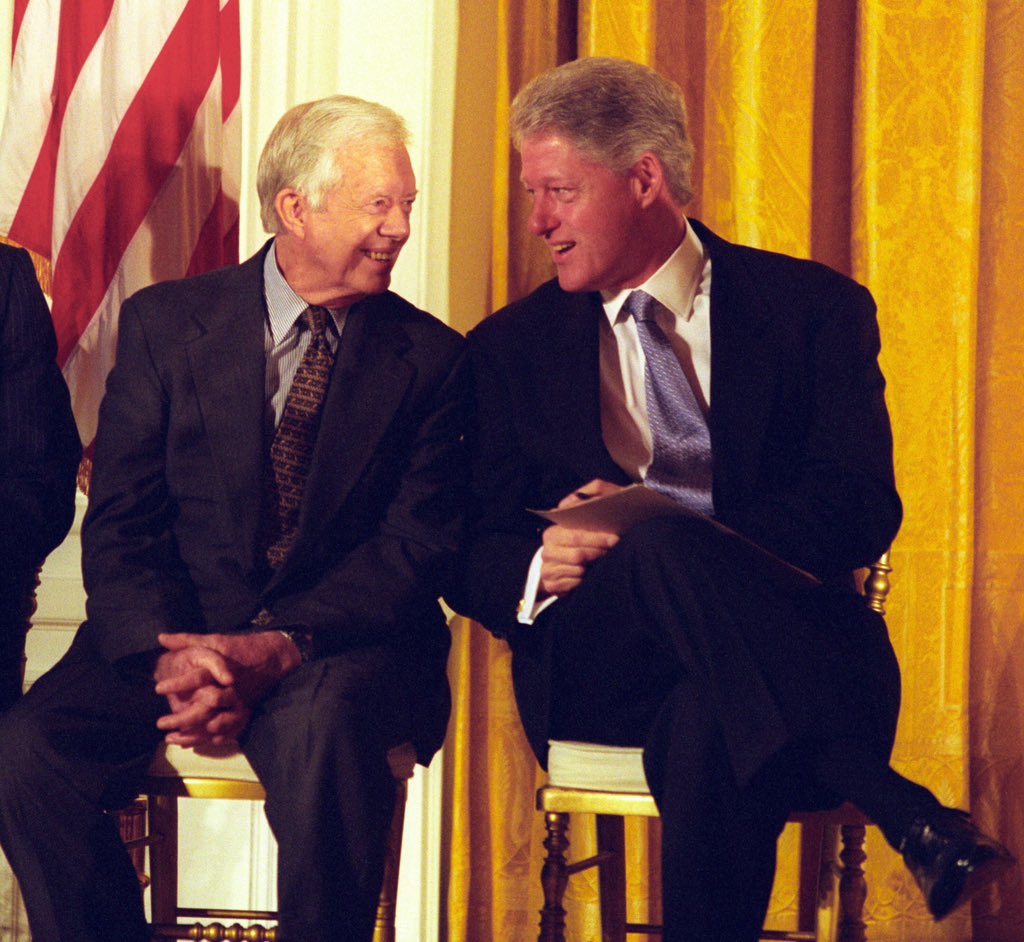 RT @BillClinton: On this Presidents’ Day I’m thinking of President Jimmy Carter. https://t.co/fpE2RUi0Qr