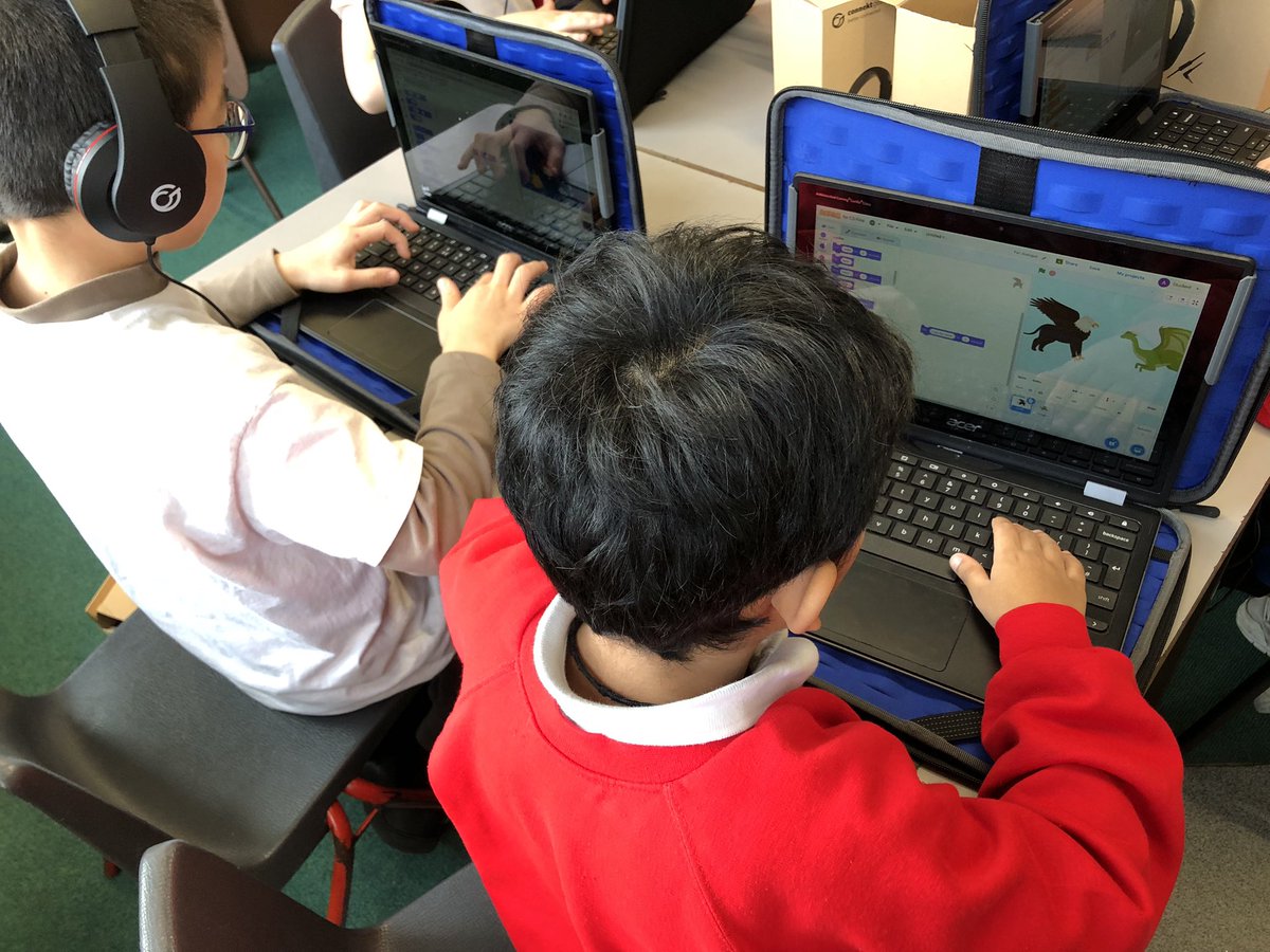CCJacademy's tweet image. Year 3 have started their new half term with a computing coding unit. They are really excited to be using #CSfirst and #Scratch to learn how to code in computer science 🧑‍💻💻👩‍💻
@LEOcomputing