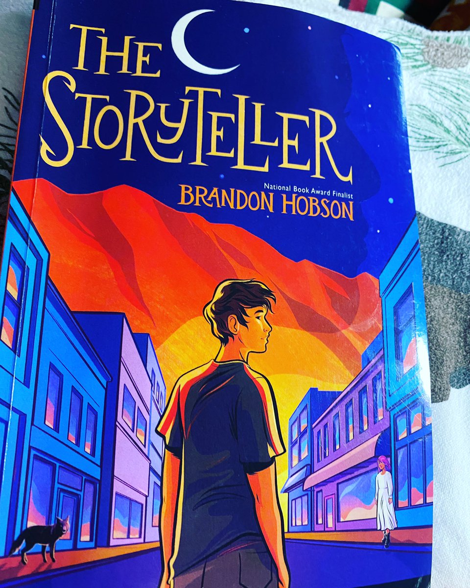 “Be grateful for memories. It’s all we have after people are gone.” #MelissasGoldenLines 

#Storyteller by Brandon Hobson @scholasticinc #ctcaslreads @jluss