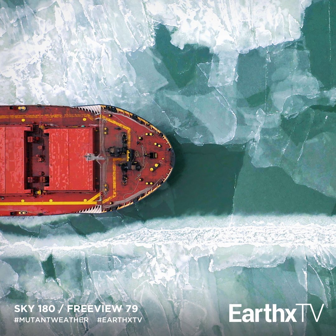 EarthXMedia's tweet photo. In tomorrow's episode, we visit the climate change refugees of #Alaska, where the glaciers are melting 100 times faster than before as the planet burns.  

Stay tuned tomorrow at 10pm (gmt) for #MutantWeather on #EarthxTV🇬🇧🇮🇪 @SkyUK (180) and @FreeviewTV (79). https://t.co/O8vqHfv7xv