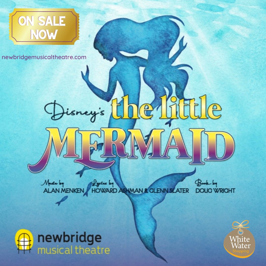Tickets are on sale now for our 2023 show Disney's The Little Mermaid. tinyurl.com/dtlm111

Many thanks to our main sponsor <a href="/whitewater_sc/">Whitewater Newbridge</a> for their continued support.