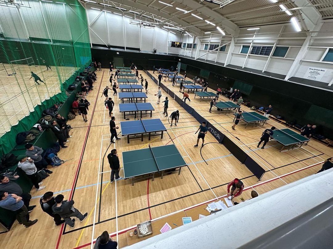 ArmySportASCB's tweet photo. A fantastic 130 entries at this week's Army Table Tennis Training and Championships, which include the #InterUnits
Great to see former British and Irish TT Champion Jason Surgrue returning to coach.
#BritishArmySport #InterUnit #TableTennis #TeamBribar #TableTennisEngland https://t.co/PdnE5rTQI9