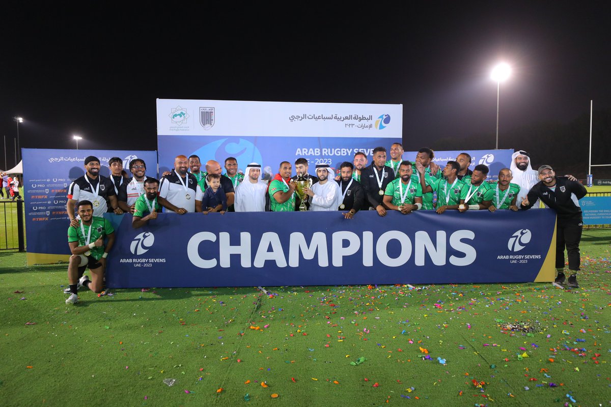Sportsuae_'s tweet photo. UAE men national team won first place in the Arab Rugby 7's Championship held in Al Ain, while the women national team achieved the second place.
#rugby
#arab_championship https://t.co/qTgAchX2hg