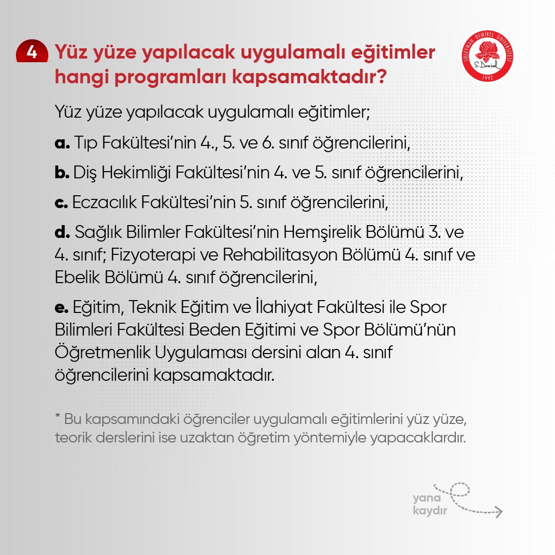 sd_universitesi's tweet photo. 2022-2023 Eğitim-Öğretim Yılı Bahar Dönemine ilişkin sorular ve cevaplar👇 https://t.co/3uLCAfzCL6