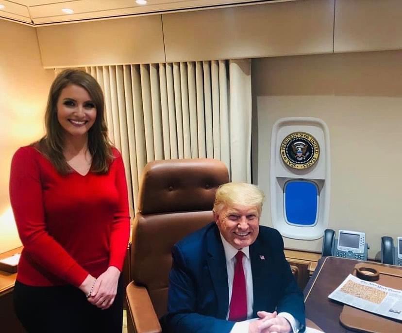 realJennaEllis's tweet photo. Happy Presidents’ Day to my favorite president, @realDonaldTrump! https://t.co/5z2fIBRF4h