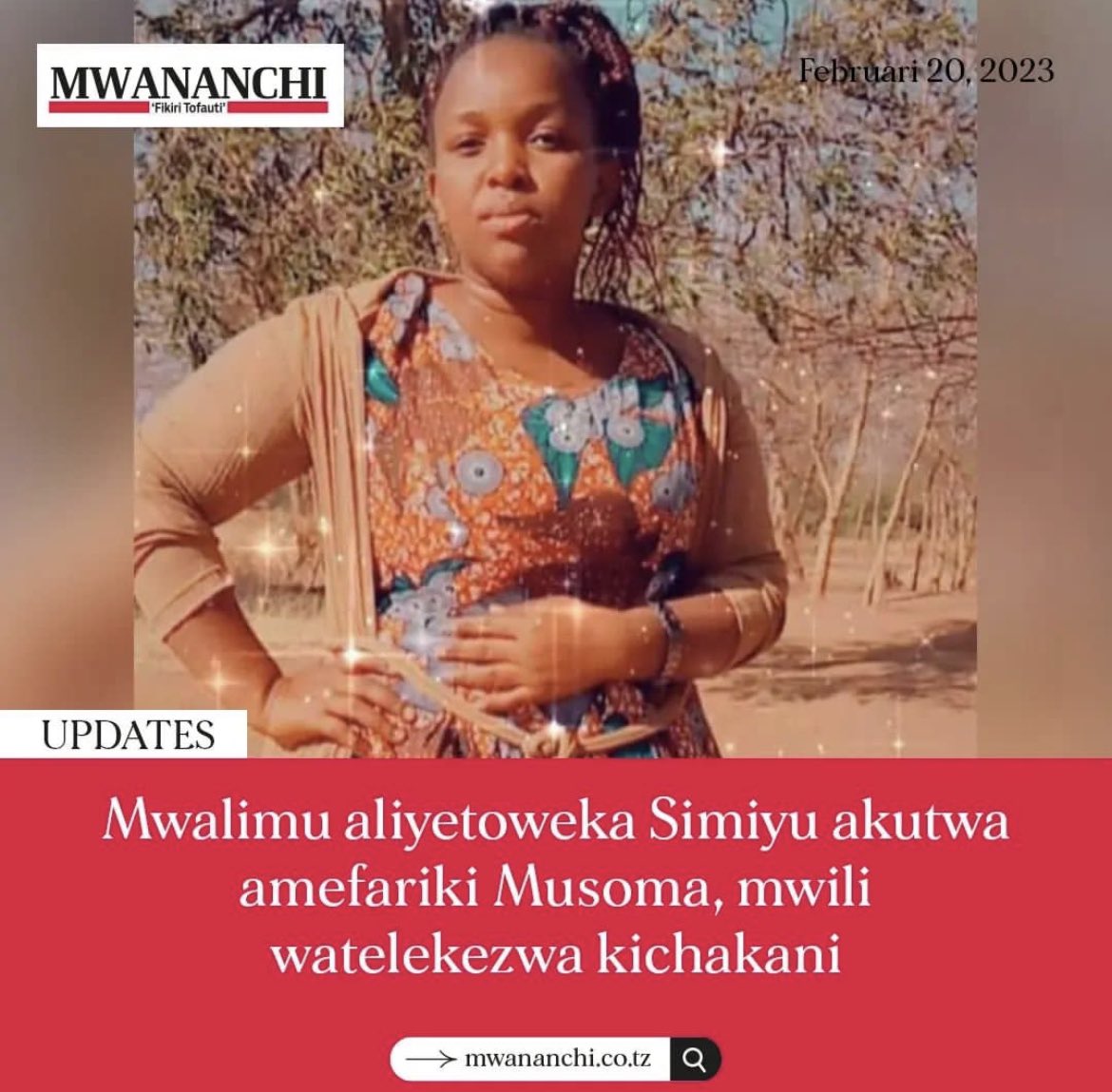 RahmaMwita's tweet photo. Eeeenh Mwenyezi Mungu tunajilinda kwako sisi wanawake na shari za tunaowajua na tusiowajua. 🤲🏾
Ukatili dhidi wa wanawake sasa #INATOSHA ✋🏿 https://t.co/mJ0X2Aju5D