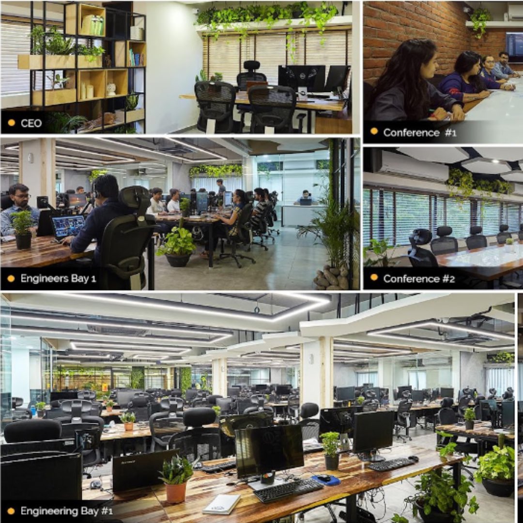 Green is not just a color, it's an attitude towards a healthy and happy workplace! Embrace the power of plants and bring life to your office.
edeXa offices rocks on this one.   
 #GreenOffice #workplacemotivation #green #bestplacetowork #teamplayer #teambuilding #edeXa $EDX