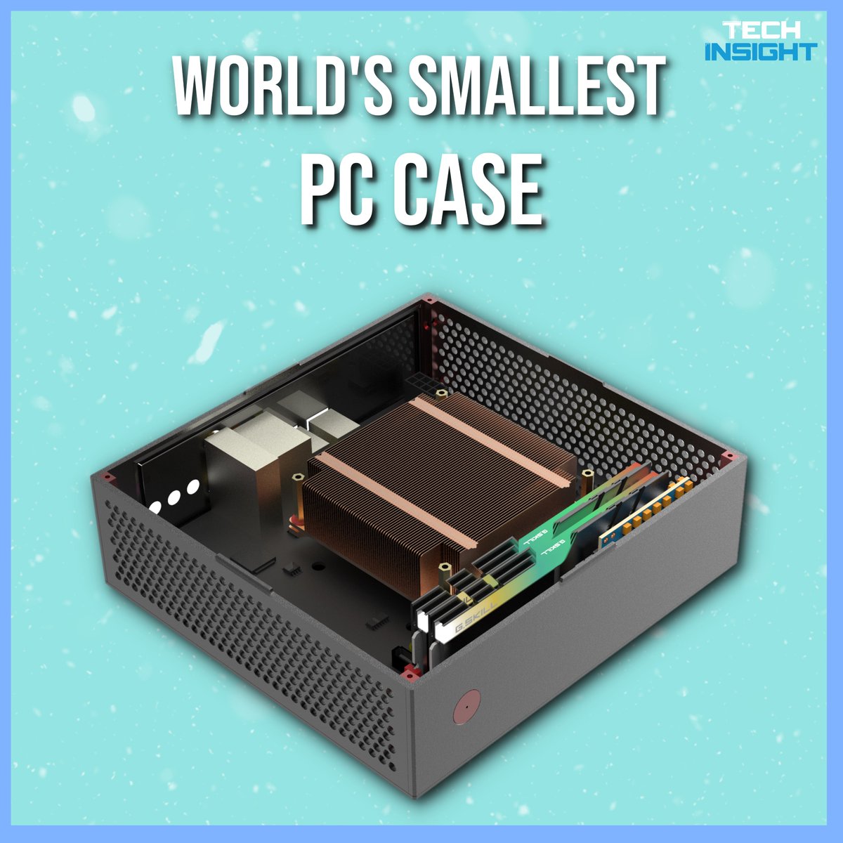 technsght's tweet photo. The LZMod DC-M1 comes in at around 1.9 liters in volume, which is absolutely tiny even by Mini-ITX cases’ standards. If you want the smallest ITX case money can buy, this is the case is for you.

#pccase #pc #itx #miniitx #miniitxbuild #miniitxcases #pccasemod #gamingcase #case https://t.co/PrOkkwJ8U5