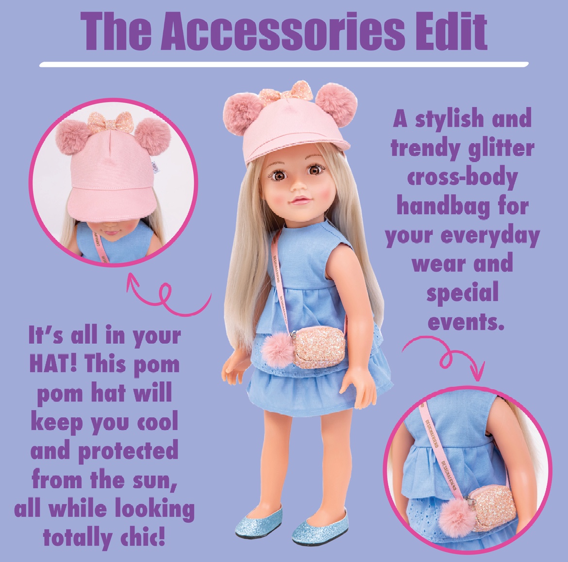 FriendDesigna's tweet photo. There's a lot to see at London Fashion Week but lets take a look at what's trending in the DesignaFriend world with the accessories edit! Shop the look now at https://t.co/btwgUvRLa0 

#designafriend #fashiondolls #londonfashionweek2023 #londonfashionweek #lfw #lfw23 https://t.co/sm6G9AY1z1