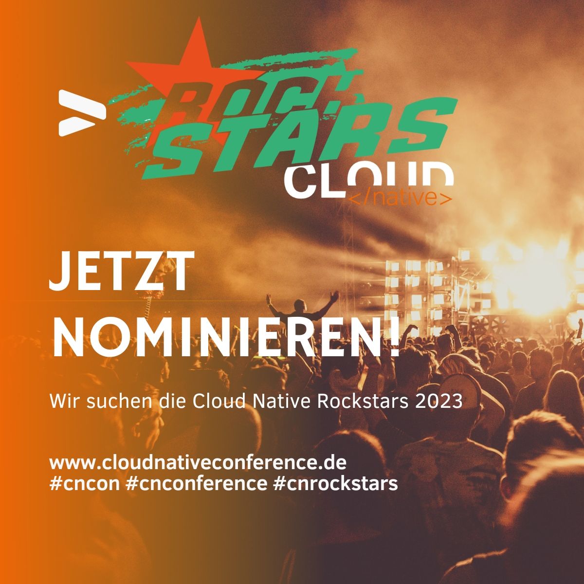 vogelitakademie's tweet photo. 🔥🤘🔥🤘 Wir suchen die #cnrockstars 2023! Nominiere Dein cooles Cloud-Native-Projekt, -Talent oder -Team. Wir feiern die Gewinner am 25. Mai auf der #cnconference! Hier geht es zur Bewerbung: https://t.co/cFcB47taND 🎉🍹 #cloudnative #kubernetes #devsecop #ai https://t.co/CYuesYgGS1