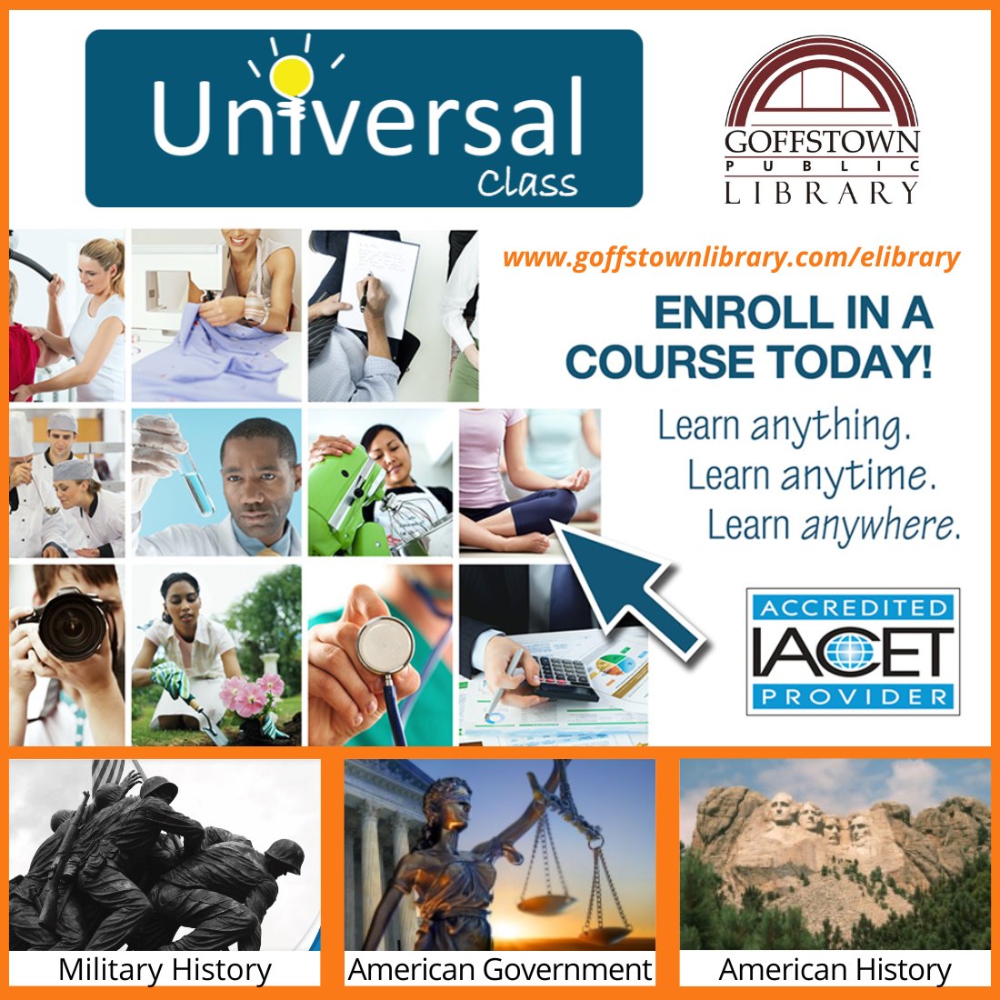 Goffstown Library tweet media