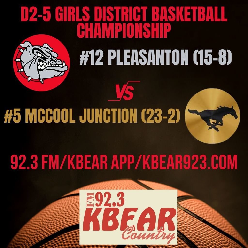 Tune in to KBear 92.3 for this week's basketball action for Boys Subdistricts and Girls District Finals! Go Bulldogs!