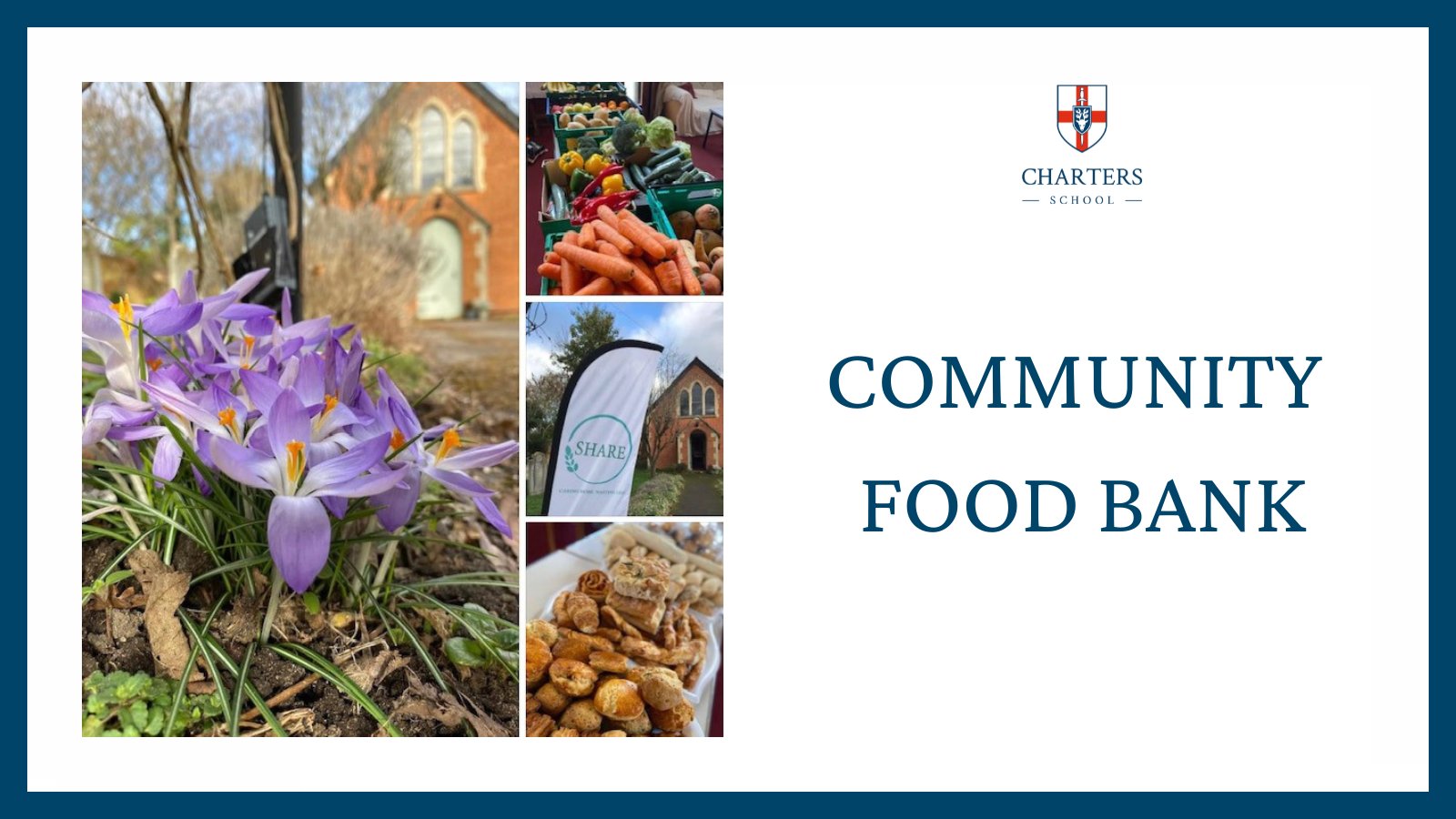 Charters School on Twitter Foodbank Tuesday, Feb 21, 1200