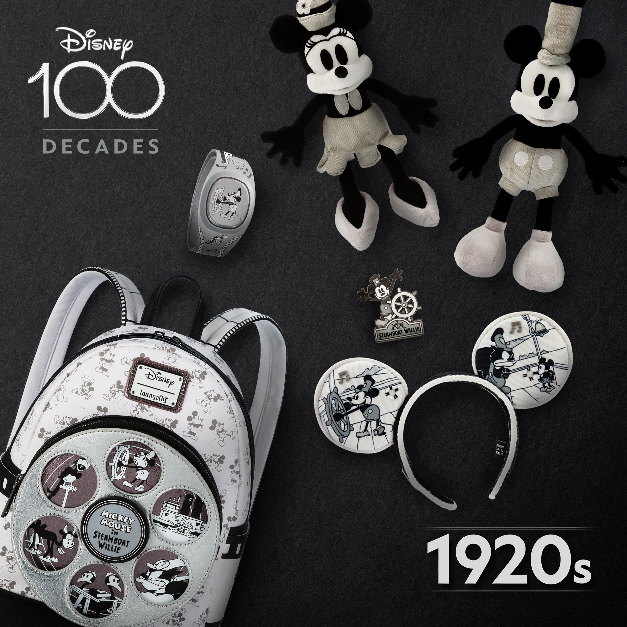 Nova Coleção Celebra Cada Década dos 100 Anos da Disney