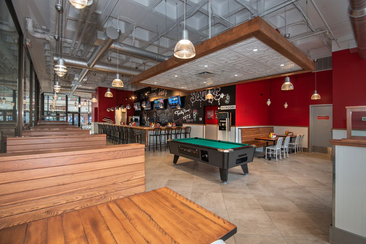 MandMCS's tweet photo. M&amp;M Construction Services is proud to announce the completion of Tasty Burger in Cambridge, MA! Visit our website today to learn about how we were able to complete this project!

#restaurantdesign #constructionlife https://t.co/KB14xk9Q4b