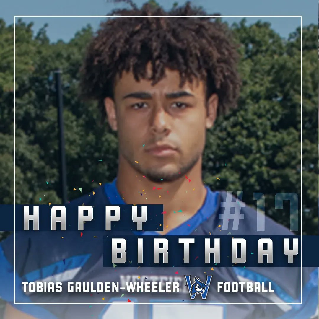 WestfieldOwls's tweet photo. 🎶Happy Birthday to yoooou....🎶
Let's wish a big happy birthday to our two fellow owls:
🎈Football's Tobias Gaulden-Wheeler
🎈Men's Track &amp; Field's Nick Hanley#GOOWLS https://t.co/a7cwdK76KQ