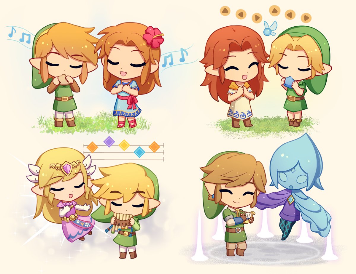 happy 37th zelda anniversary with some of my fave duets 🎶