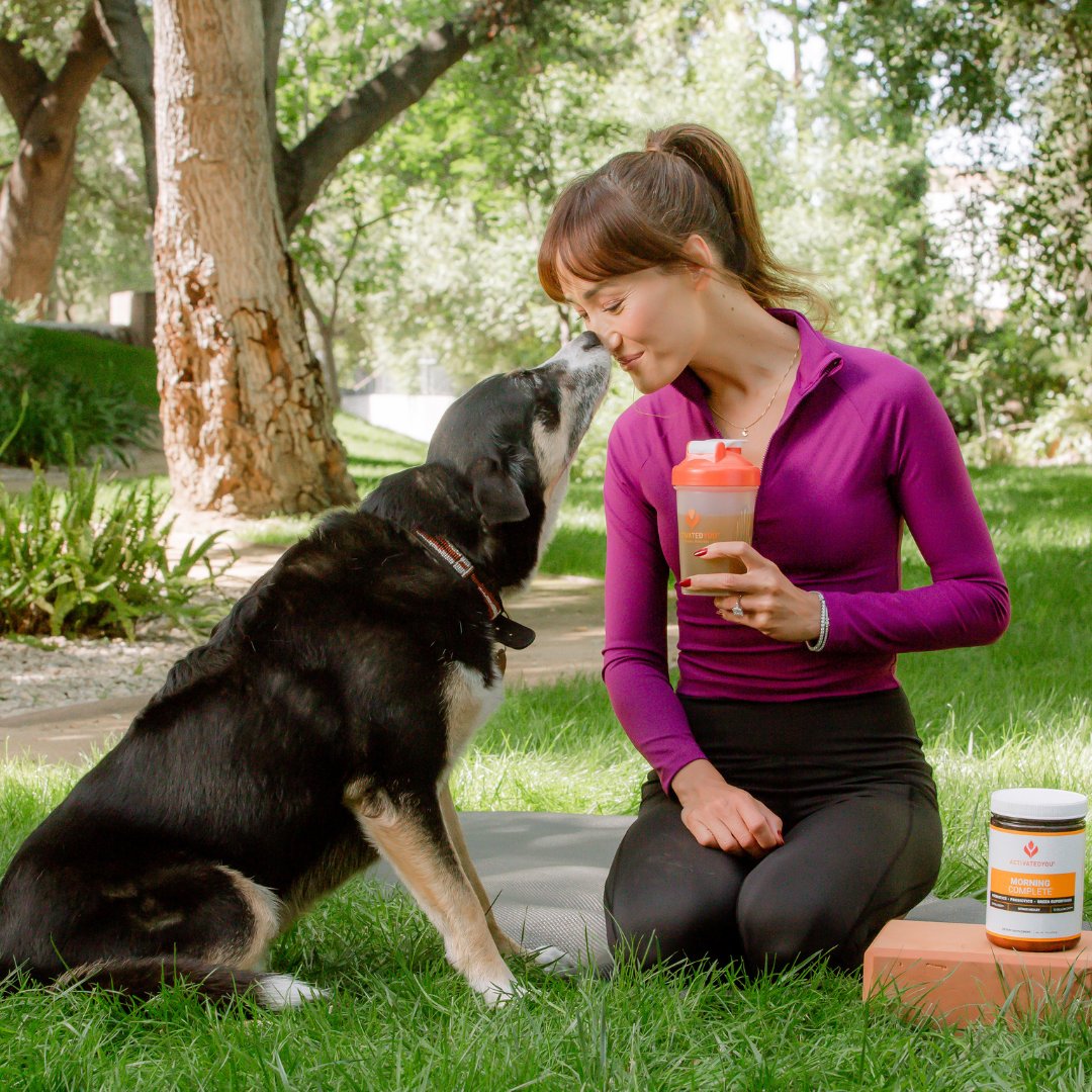ActivatedYou's tweet photo. 🫶We’re here to share love for our founder @maggieq and her rescue dogs!
Happy #LoveYourPetDay to our whole #ActivatedYou family! 💛
Comment a 🐶 below if you have a furry family member that you love too!
#adoptdontshop #rescuedogs #maggieq #dogsofinstagram #activatedyou https://t.co/h4lFc2ruLv