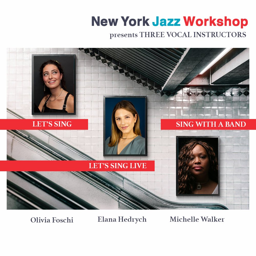 jazzworkshop's tweet image. Find your voice and unleash your jazz soul! Enroll in our vocal classes from three exceptional vocalists only at New York Jazz Workshop. #jazzvocals #voicelesson #jazzsinger #newyorkjazzworkshop #jazzsingersofinstagram #singyourheartout