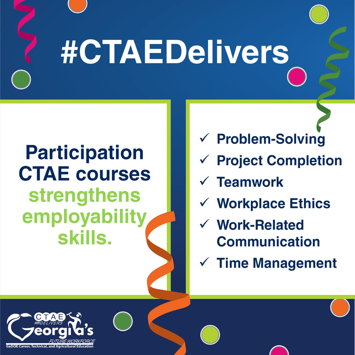 #CTAEDelivers Real High School Experience with Added Value!
