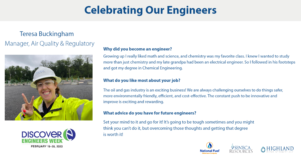 SenecaLLC's tweet image. Meet the engineers of Seneca Resources and see how they are #CreatingtheFuture. #Eweek2023.