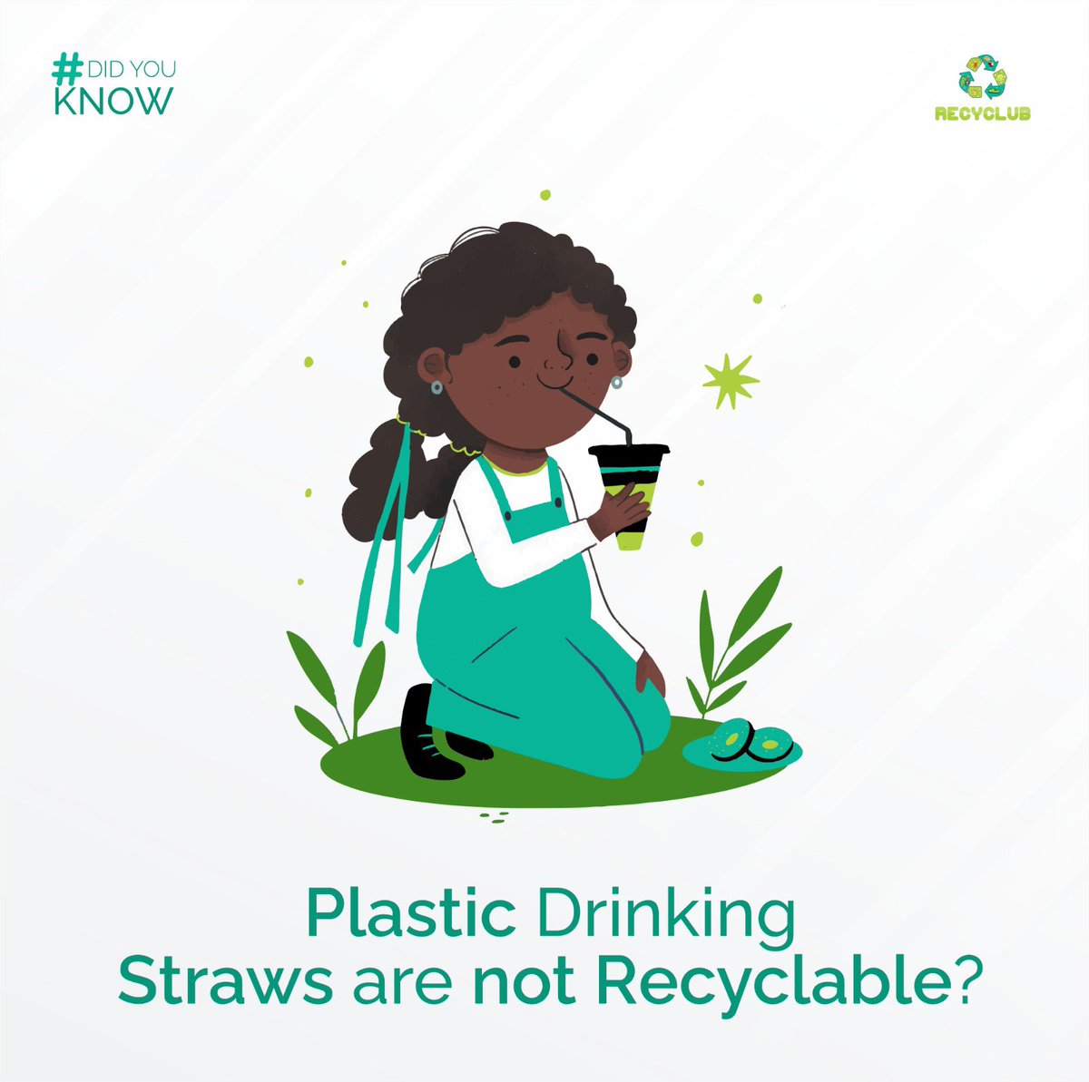 RecyclubNg's tweet photo. Shifting to eco-friendly options like bamboo or aluminium straws is a better way to live

#protecttheearth
#recycle
#climateeducation
#recyclubng 
#friendoftheenvironment 
#cleanenvironment https://t.co/sEiKcRP3ht