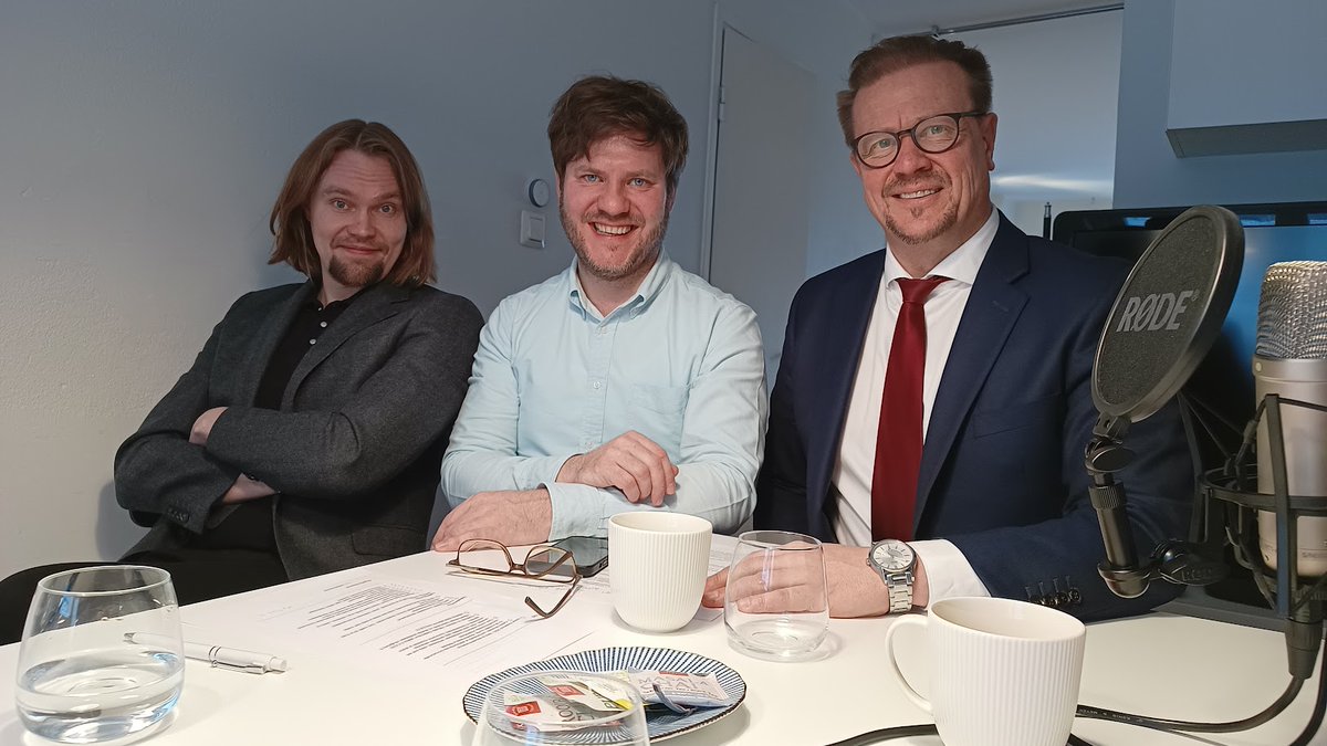 Tänään puhuttiin politiikkaa Liberan <a href="/lassepipinen/">Lasse Pipinen</a> ja <a href="/LundstedtTero/">Tero Lundstedt</a> kanssa. Kiitos keskustelusta!

Podcastiin tallentuneet puheet tulevat ulos ensi viikolla.

#politiikka #Libera <a href="/korjausliike/">Korjausliike</a>