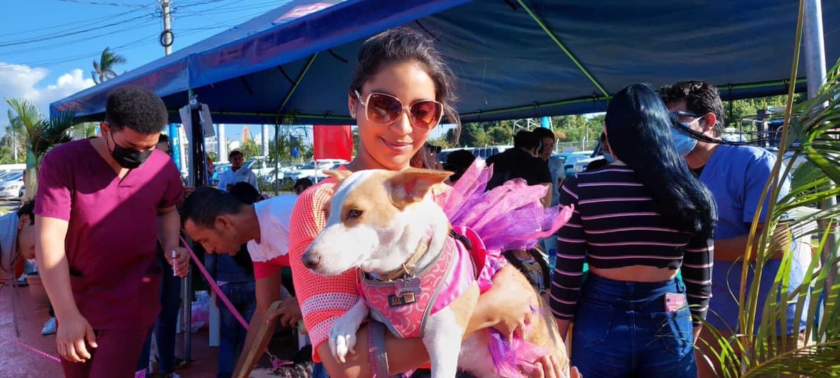 Compartimos imágenes del ambiente que se vive en la Plaza de Colores de Puerto Salvador Allende con la realización del alegre y colorido festival “Mi Mascota Amigo” ❤️ #NoPudieronNiPodran  #ManaguaSandinista  <a href="/FirmesP/">Firmes Por la Paz</a> <a href="/NicaSoberana/">Tania la nica soberana</a> <a href="/VamosAdelanteT5/">#Simplemente Luisa</a> <a href="/LUISALF52453744/">LUIS ALFONSO VASQUEZ BAEZ</a>