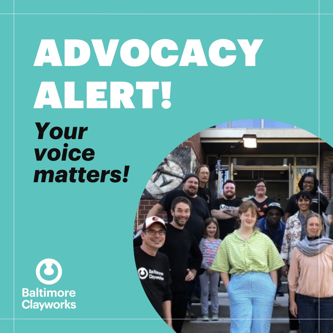 Baltimore Clayworks on Twitter "Your voice matters! Baltimore