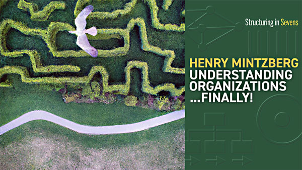Organizations require emergent structures, just as they require emergent strategies: when possible, start marginally and let experience take it from there. In other words, allow structures, like strategies, to be learned, beyond being planned. 
mintzberg.org/blog/design-do…