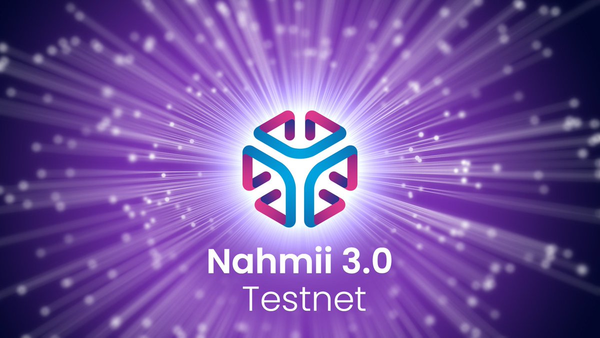 Nahmii_io's tweet image. Exciting news: Nahmii 3.0 #Testnet will go live next week, with incentives and rewards  for early testers ⚡

Stay tuned for more news and announcements as we get closer to launch!!