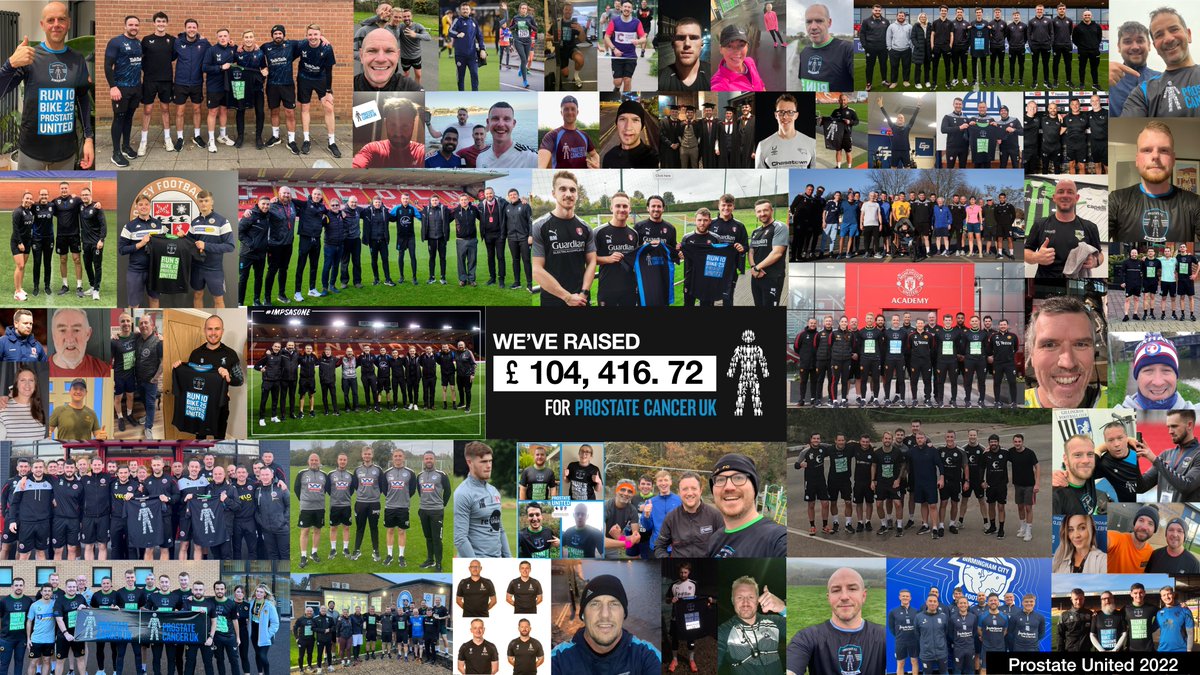 What another amazing year for the @prostateunited family in 2022! Since starting in 2018 we have raised an incredible £345,237.01 for @ProstateUK and we can't thank everyone enough for your continued support. Big things are happening behind the scenes...watch this space!