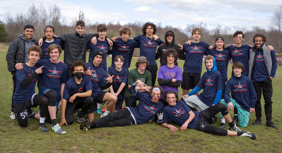 A great weekend at Commonwealth Cup Week 1. 
These high schoolers took 7th out of 16 college teams. Average age was 16 and 10 of the 20 players were underclassmen. Bright future! 
Thank you <a href="/wlultimate/">Without Limits</a> for hosting another fun tournament.