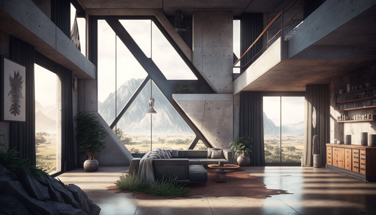 LinusEkenstam's tweet image. What if we had brutalist zero-dawn architecture?

Prompt in alt 💬